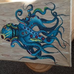 Hand painted canvas